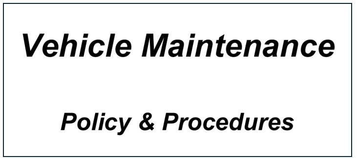 Vehicle Maintenance Policy