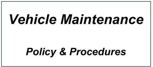 Vehicle Maintenance Policy